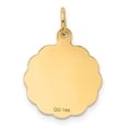 thumbnail image 3 of 14k Yellow Gold Love Charm Pendant, 3 of 3