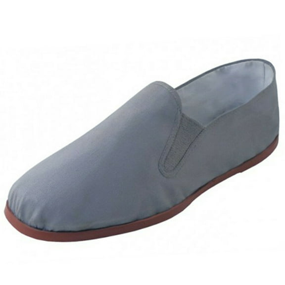 Mens Kung Fu Shoes Cotton Gore Martial Art Ninja Rubber Sole Slipper Slip On
