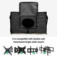 thumbnail image 5 of Outdoor TV Cover 40 to 43 Inches, Mushrooms Eucalyptus Leaves Butterfly Farmhouse Plants Waterproof and Weatherproof TV Cover with Remote Control Pocket, Flat Screen TV Cover Protector for Outside TV, 5 of 6