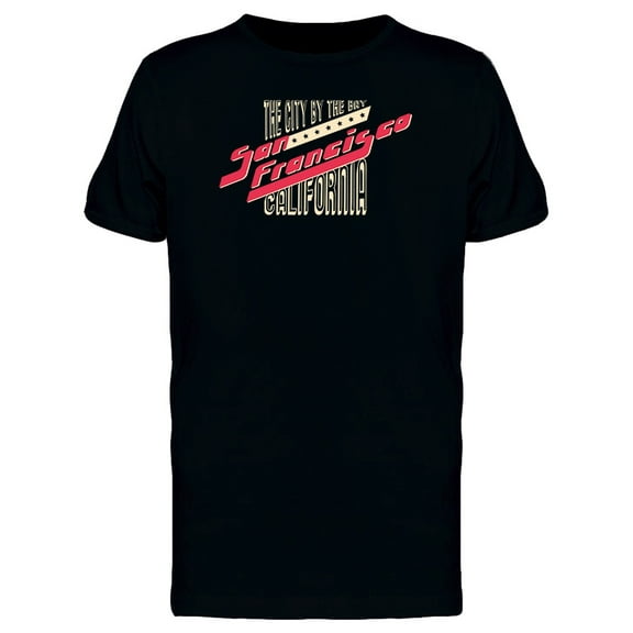City By The Bay San Francisco T-Shirt Men -Image by Shutterstock, Male Large