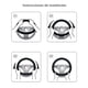 thumbnail image 4 of Funda Volante Jeep Redondo Fibra Carbono Alcantara Modelo Negro, 4 of 4