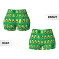 thumbnail image 5 of Picia Cartoon Fruit 1 Printed Workout Shorts for Women Seamless Scrunch Butt Lifting High Waisted Yoga Gym Booty Running Moisture-wicking Short Pants-, 5 of 9