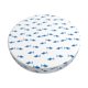 thumbnail image 1 of Balery Cute Shark Fundas de asiento para taburete de bar redondo de tela de terciopelo ajustables que protegen de arañazos y manchas para sillas de 14 a 17 pulgadas.-12 inch, 1 of 7