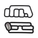 thumbnail image 1 of Juego de tapa de válvula de junta solenoide 2 uds 15815R70A01 15845R70A01 para piezas de coche Honda JShteea Accesorios para autos y motos, 1 of 6