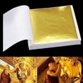 thumbnail image 3 of 100 Pages 24K Gold Leaf Art Design Gold Plated Frame Decorative Materials, 3 of 8