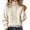 Beige, variant on Comdrip Oversized Sweaters for Women Cable Knit Turtleneck Casual Soft Cozy Long Sleeve Pullover Fall Winter Daily Office Sweaters Beige L