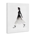thumbnail image 3 of Stupell Industries Art Deco Girl in Black Dress Canvas Art, 16 x 20, by Simone Elum, 3 of 8