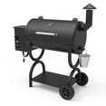 Z GRILLS Upgrade Wood Pellet Smoker Grill, Multifunctional 8 in 1 BBQ