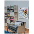 thumbnail image 3 of Marmont Hill "Corgi in Space" by Tori Campisi Painting Print on Canvas, 3 of 7