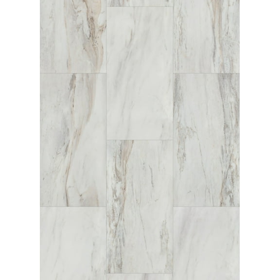 Coretec Vv872-12267 Ct Plus Tile 12" X 24" Vinyl Flooring - Sonia Marble