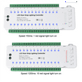 thumbnail image 2 of 28 Steps Stair Lighting Controller with PIR Motion Sensor 28 Channels Stair Strip Dimmer DC12V 24V for Home Staircase, 2 of 7
