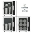 thumbnail image 5 of Icon Beauty Mini Fridge with LED Mirror 6.75in, 4-Liter Compact Mini Cooler with Standard Door, New, 5 of 10