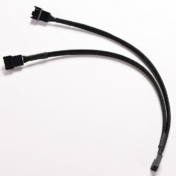 4 Pin PWM To Dual PWM Power YSplitter Adapter Cable For CPU A3T9 Su PC