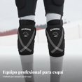 thumbnail image 2 of Abbraccia Protector pélvico y rodillera para esquí, acolchado suave de silicona, unisex, anticaídas, uso interior, set completo, 2 of 6