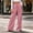 #3Pink, variant on Byworldtasic Women's Flowy Pleated Trousers Elastic Waist Loose Fit Palazzo Business Casual Lounge Pants with Pockets