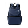 thumbnail image 2 of Mochila para hombres bolsas portátiles mochila casual para caminar de mochilas de mochilero Azul oscuro, 2 of 8