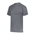 thumbnail image 1 of Augusta sportswear Men's Attain Wicking Two Button Baseball Jersey, 1 of 6