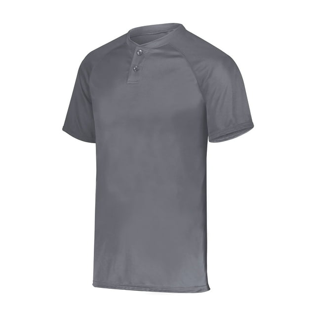 Augusta sportswear Men's Attain Wicking Two Button Baseball Jersey