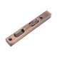 thumbnail image 5 of Pestillo de puerta/portón seguro con grosor mejorado para una fácil operación en acabado oro rosa Cerradura deslizante de tubo oculto de aleación de aluminio, 5 of 8