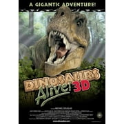 Dinosaurs Alive 3D Movie Poster 24x36 Art Poster 24x36 Multi-Color Square Adults Best Posters