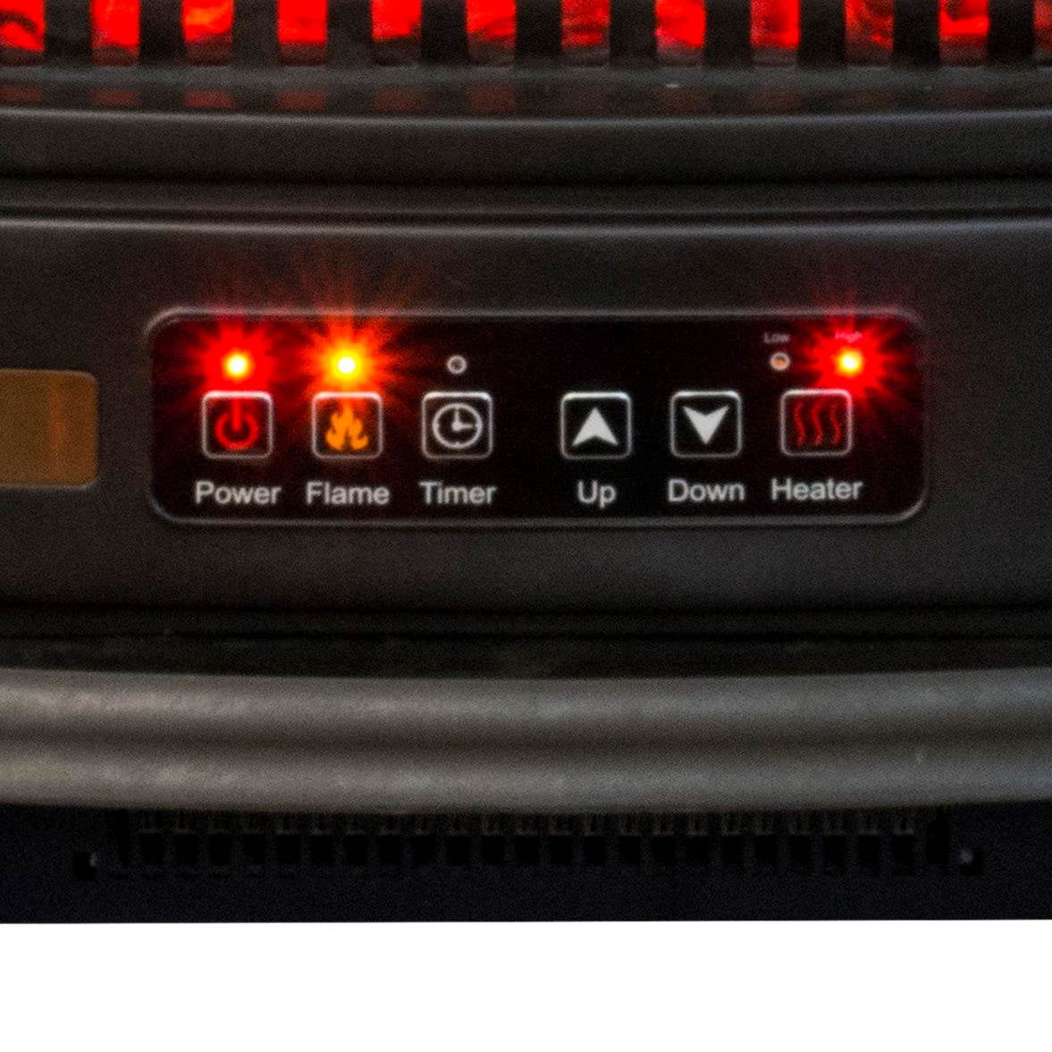LifeSmart LifePro 1500W 3 Sided Electric Infrared Quartz Stove Heater |  Walmart Canada