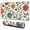 Pioneer Flower Floral-1, variant on Long Mouse Pads for Desk,Pioneer Flower Floral Print Pattern Desk Mats on Top Of Desks, Desk Mouse Pad Extra Large with 3mm Non-Slip Base and Stitched Edge for Gaming,Office,Work,Home 31.5"x11.8"