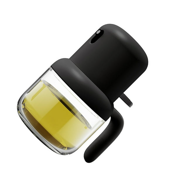 Botella de aceite Wosthever Pulverizador de cocina negro
