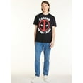 thumbnail image 6 of Marvel Deadpool Men's & Big Men's Believe in Yourself and No One Cares Cotton Graphic Tees, 2-Pack, Size S-3XL, 6 of 10