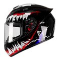 thumbnail image 3 of Casco de motocicleta para hombre, casco de motocross, cascos integrales transpirables, equipo de protección anticaídas DOT para motocicleta, resistente al desgaste, 3 of 5