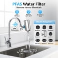 thumbnail image 2 of WINGSOL Filtro de agua WINGSOL PFAS, filtro de agua giratorio de 360° de acero inoxidable que elimina PFAS, PFOA/PFOS, cloro, metales pesados ​​y mal sabor, filtro de agua de fregadero de larga duraci, 2 of 5