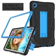 thumbnail image 4 of Dteck Case for Samsung Galaxy Tab A7 Lite 8.7-inch SM-T220 T225 (2021),Shockproof Rubber Hybrid Hard Kickstand Drop Proof Case Protective Cover without Screen Protector,Black+Blue, 4 of 6
