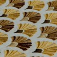 thumbnail image 5 of Fabric Mart Direct Gold, Bronze Cotton Fabric By The Yard, 54 inches or 137 cm width, 1 Yard Gold Cotton Fabric, Flowers Floral Embroidery, Upholstery Drapery Curtain Wholesale Fabric, 5 of 8
