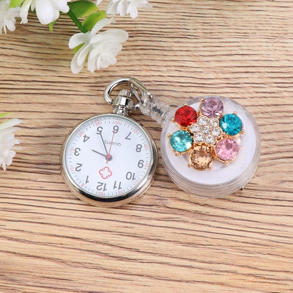 VERDANVERSE Montre de Soins Infirmiers Petite Montre à Clipser pour Professionnels de la Santé Lot de 1
