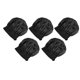 thumbnail image 2 of 5PCS Sleeping Hair Cap Silk Fabric Wide Band Satin Bonnet Breathable Headband Bonnets, 2 of 5