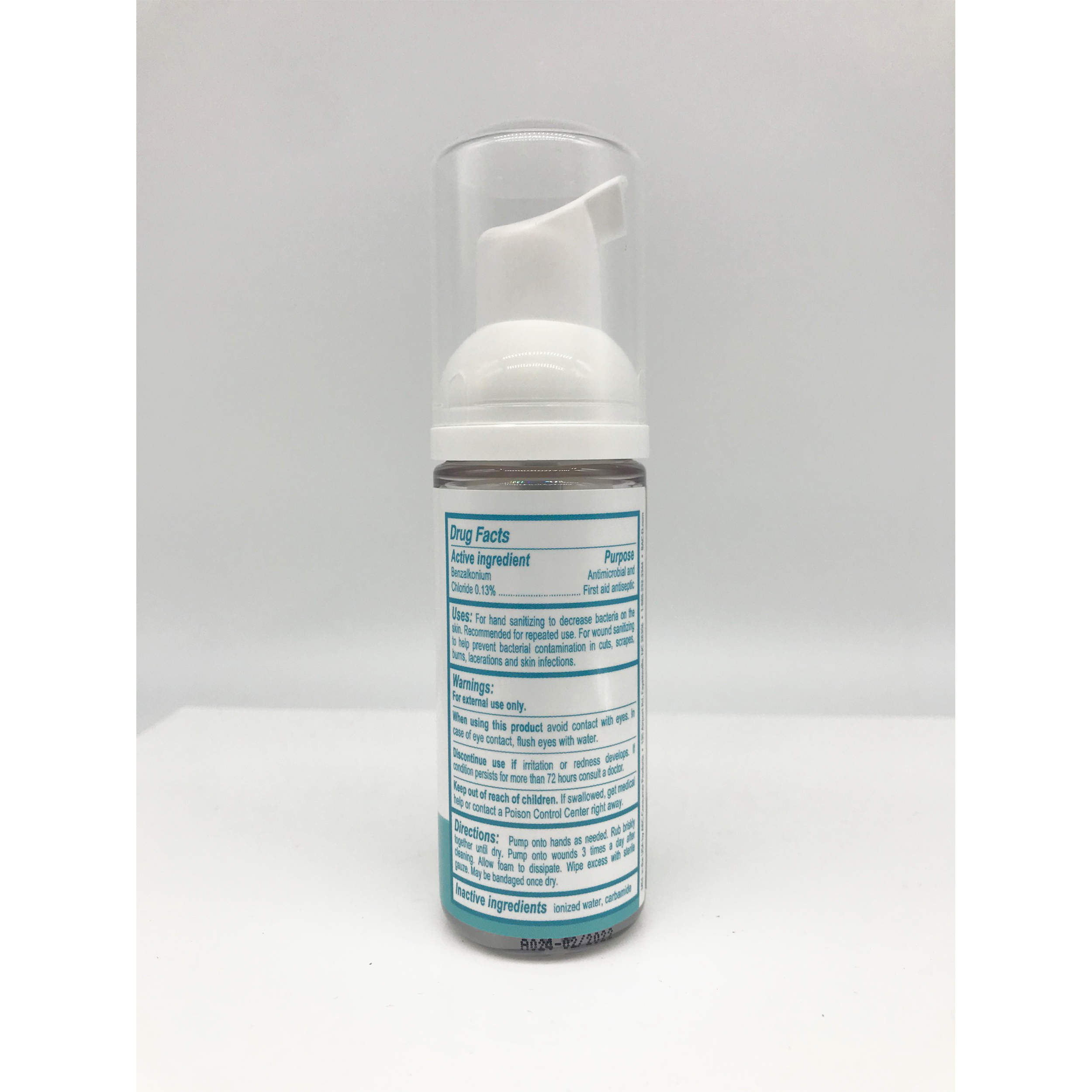 BAC-D Alcohol Free Hand Sanitizer and Wound Care, 1.7 oz. (Pack of 24)