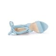 thumbnail image 4 of BLISSFUL STEP Women's Lace Up Platform Block Heel Sandals Sky Blue 10.5, 4 of 7