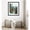 Oliver Black Narrow, variant on Kate and Laurel Framed Wall Art Print 'Urban Tiger Overlooking Manhattan' by Michael Schauer, 23 x 27, Oliver Black Narrow Frame, Industrial Urban, Animals, Cityscapes Art for Wall Decor