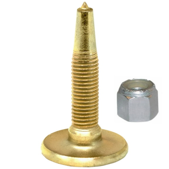Woodys 1.325" Gold Digger Traction Master Carbide Studs 144 Pack (GDP6-1325-CS)