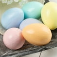 thumbnail image 5 of 24pc Pastel Painted Paper Mache Eggs - for Easter - Factory Direct Craft, 5 of 8