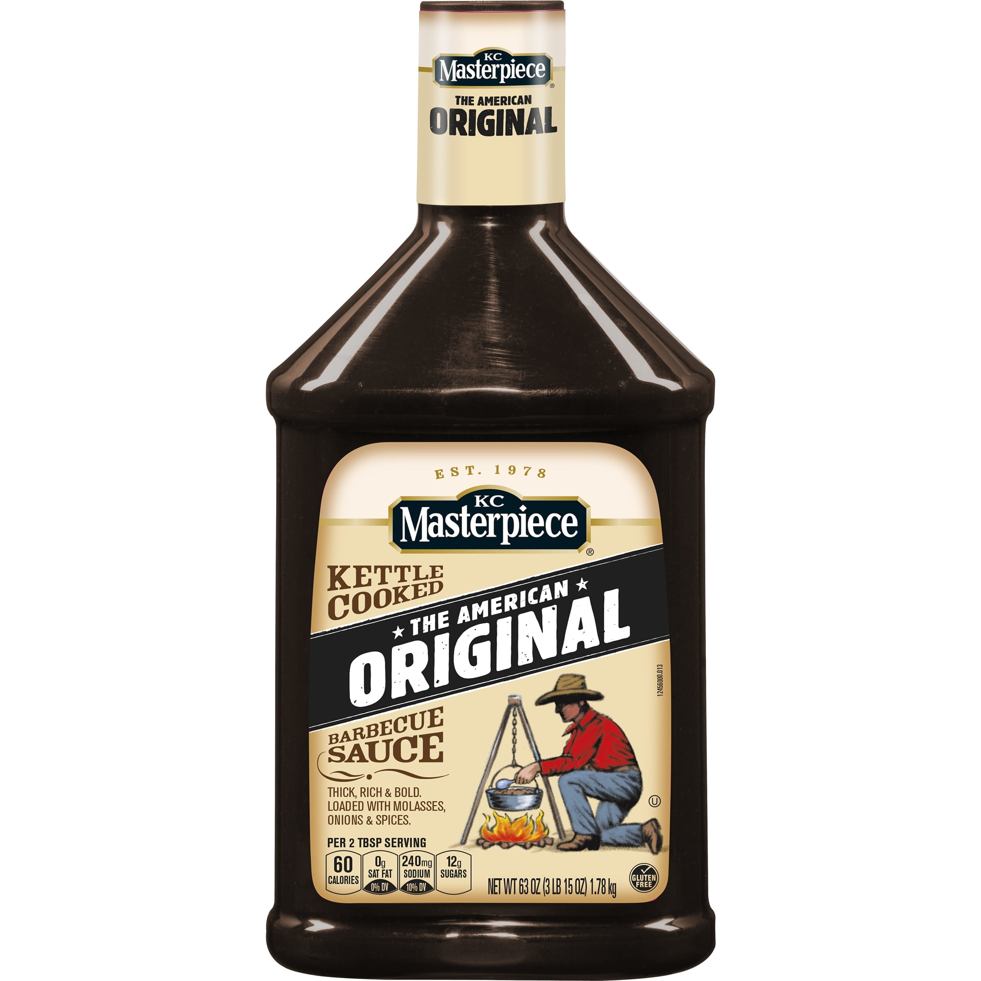 KC Masterpiece Original Barbecue Sauce, 63 oz