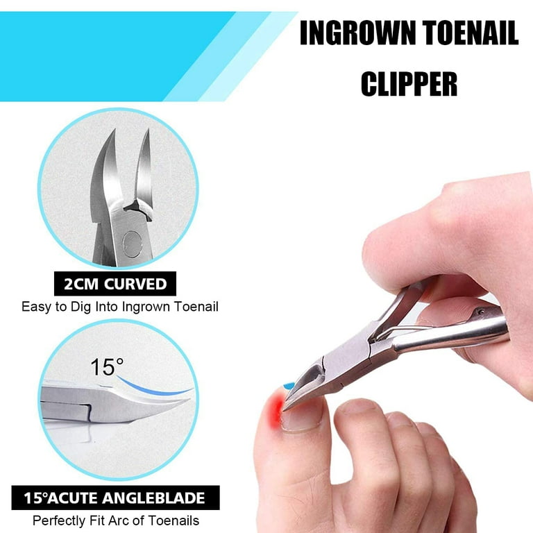 RH Trading Toe Nail Clipper for Ingrown or Thick Toenails