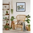 thumbnail image 3 of Art.com Old Coast Town I Art Print by Grace Popp, Black Frame Wall Art, 38" x 38", 3 of 4