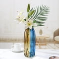 thumbnail image 2 of Vaso Jaky-Global con forma de flor navideña, 30 cm, oro azul, 2 of 6