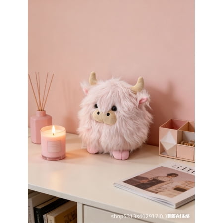 Highland Cow Plush Simulation Scottish Highland Cow Plush Toy Plush Plush Plush Cow Toy