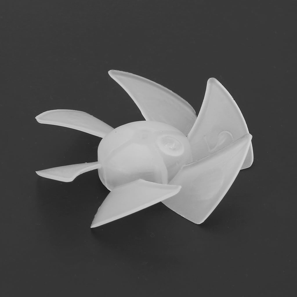 Small Power Mini Plastic Fan Blade 6 Leaves For Hairdryer Motor CJ 