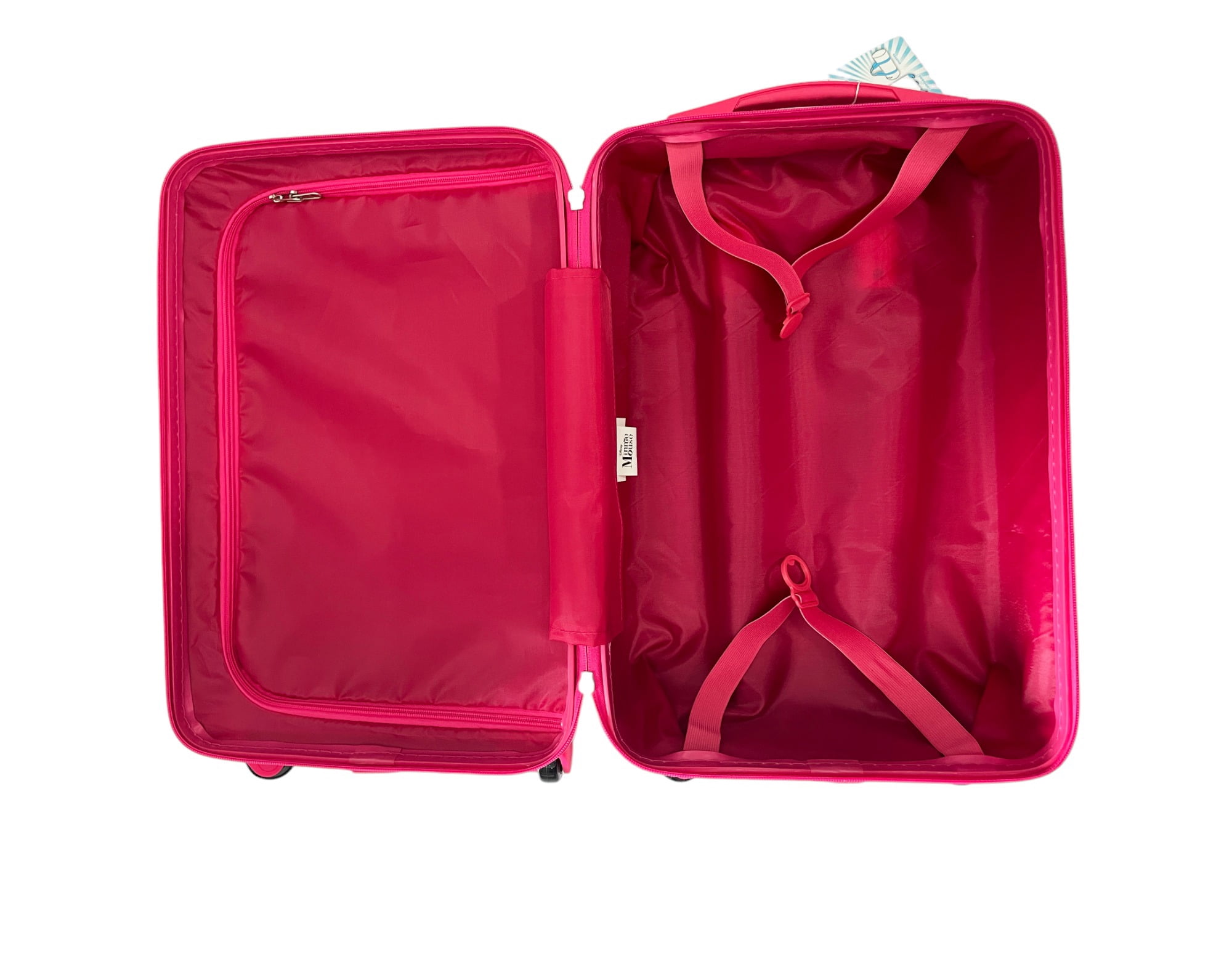 Disney Minnie Mouse Kid's 18" ABS Hard-Side Spinner Luggage with Duffel Set