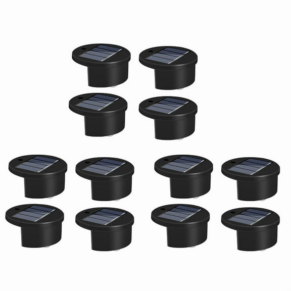 12pack Solar Powered Swimming Pool Edge Lights for Inground Pools, Above Ground Waterproof Wireless Pool Decorations