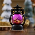 thumbnail image 6 of Aoznliie LED Lantern, Halloween Lighted Lanterns with Flickering Flame,Tea lamps for Halloween Party Decor Home Table,7x4x4 in, 6 of 6