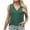 Green-04, variant on HADST Women's V-Neck Tank Tops Sleeveless Casual T-Shirts, Summer Solid Color Loose Fit Shirts Available in S-XXL