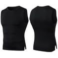 thumbnail image 4 of JTieacloth Big Shirt Mens Fashion Casual Tight Sports Fitness Elastic Sleeveless Vest, 4 of 4